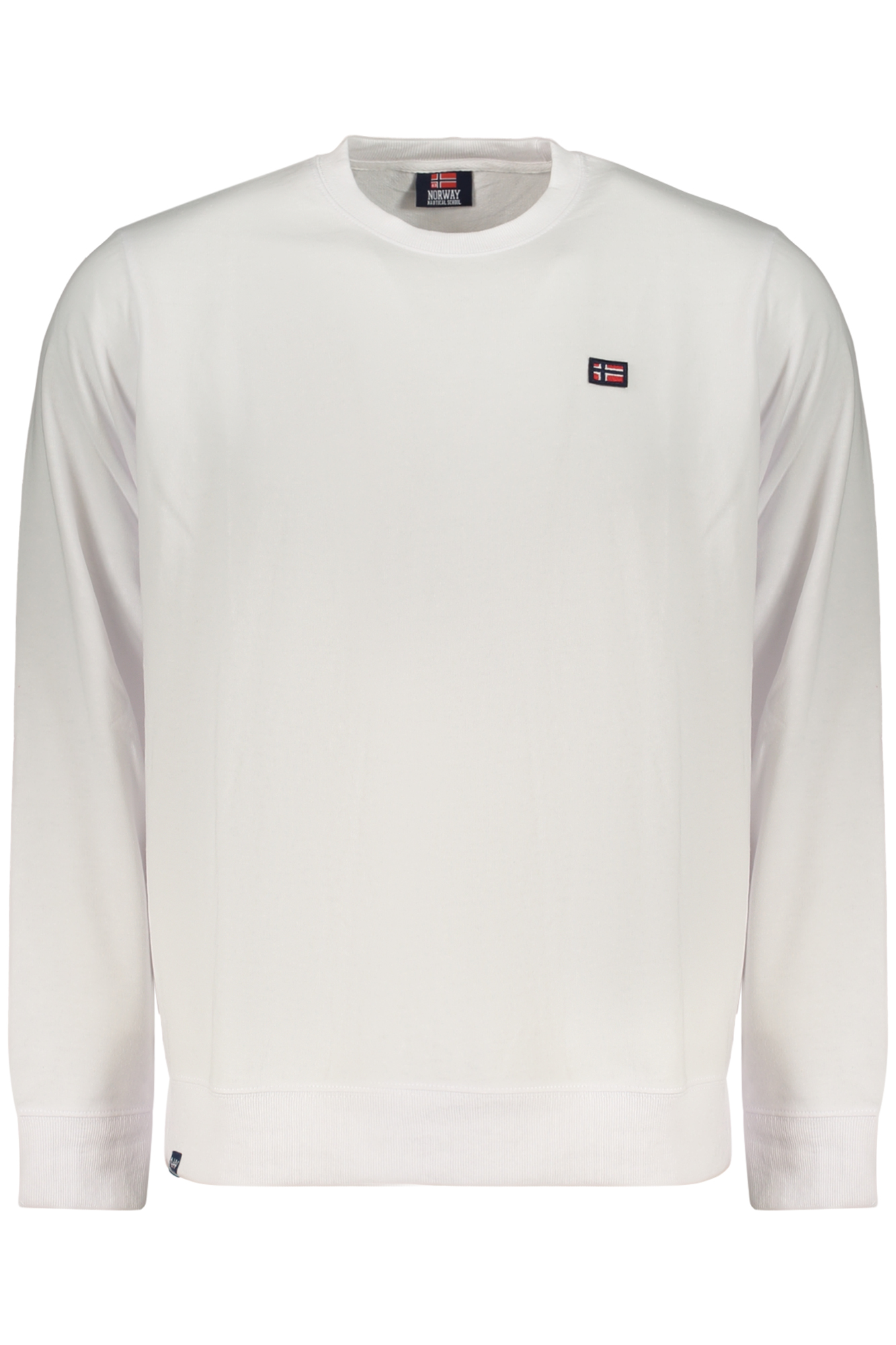 NORWEGEN 1963 HERREN WEISSES REISSVERSCHLUSS-SWEATSHIRT
