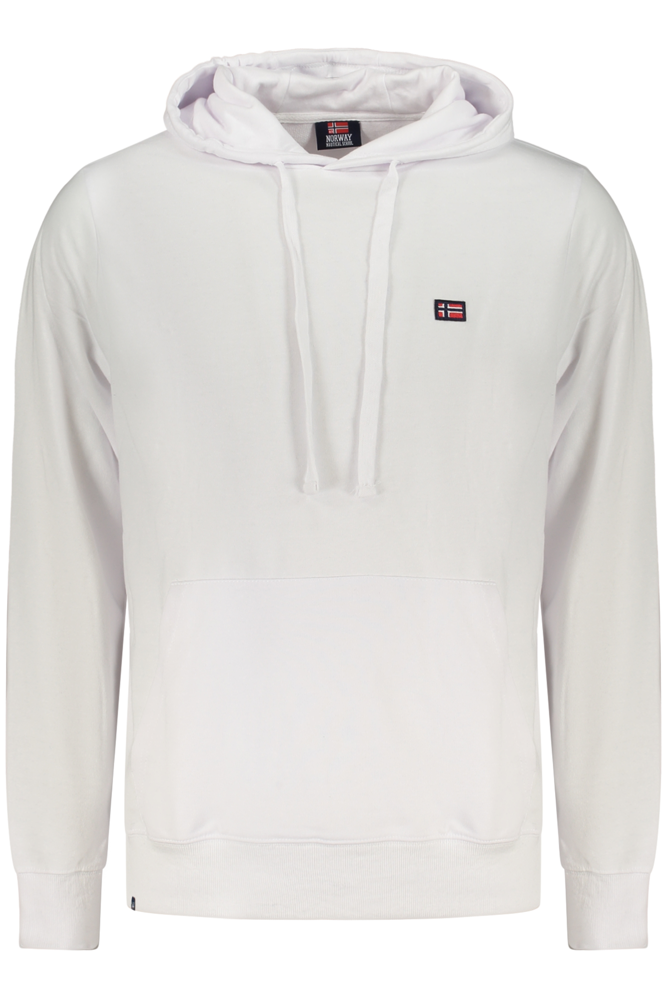 NORWEGEN 1963 HERREN WEISSES REISSVERSCHLUSS-SWEATSHIRT