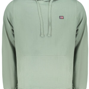NORWEGEN 1963 HERREN-SWEATSHIRT MIT REISSVERSCHLUSS, GRÜN
