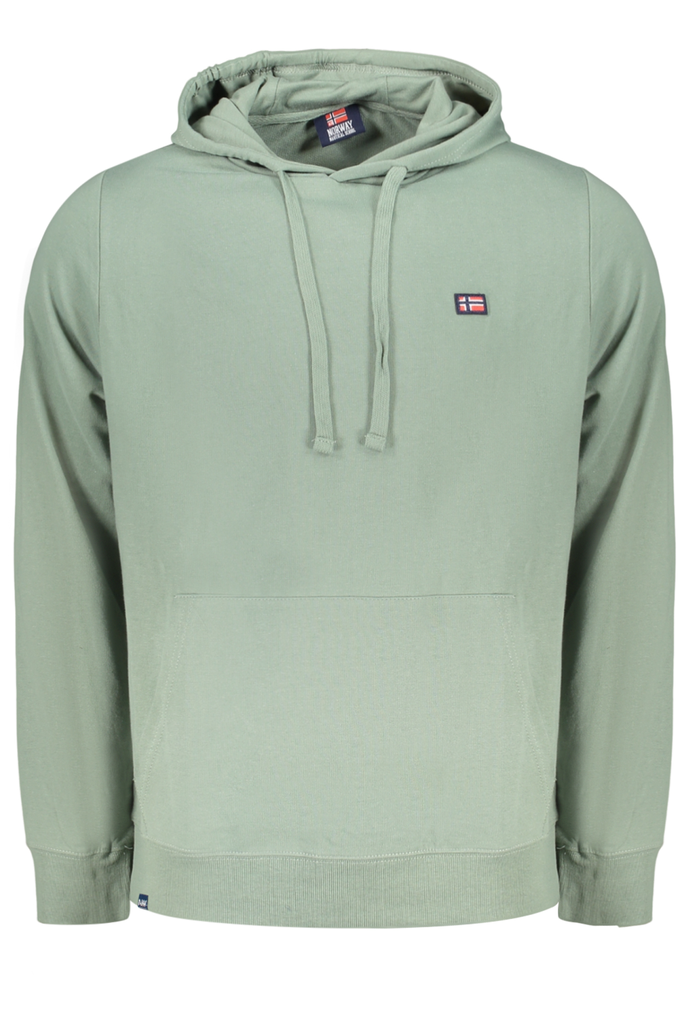 NORWEGEN 1963 HERREN-SWEATSHIRT MIT REISSVERSCHLUSS, GRÜN