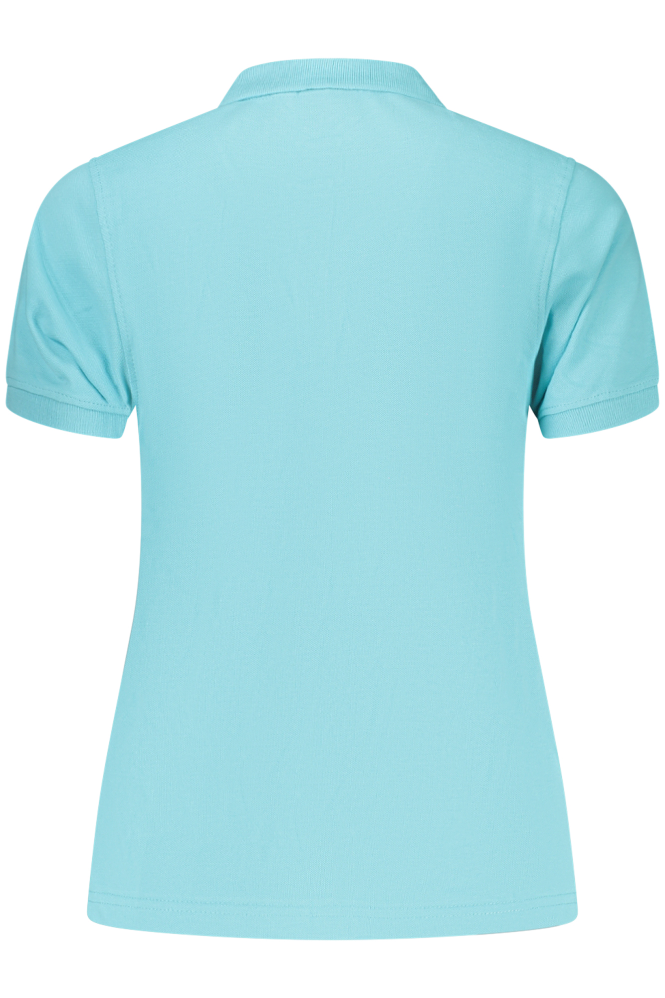 NORWEGEN 1963 DAMEN-POLOSHIRT MIT KURZEN ÄRMELN, BLAU – Bild 2