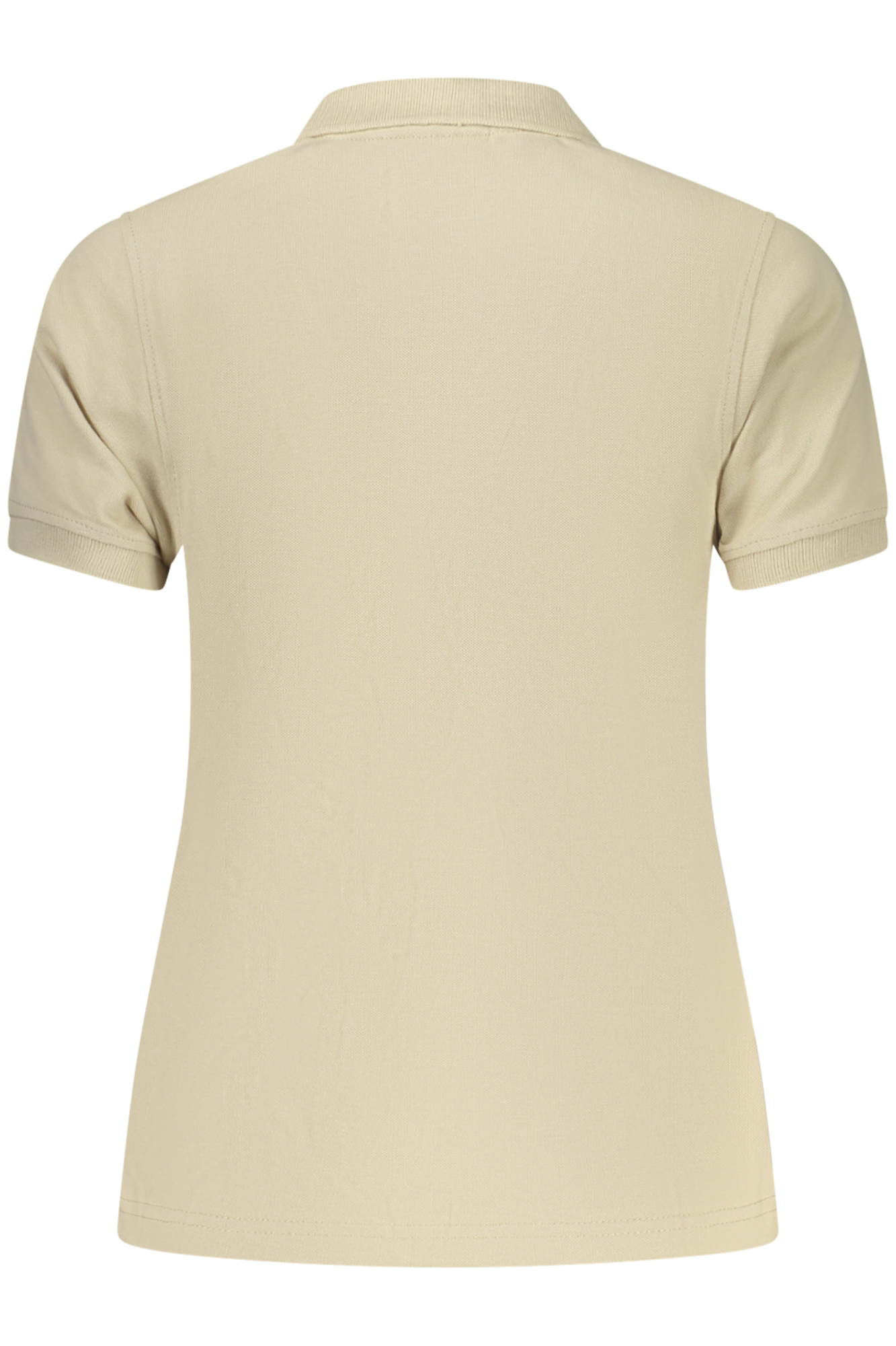 NORWEGEN 1963 DAMEN-POLOSHIRT MIT KURZEN ÄRMELN, BEIGE – Bild 2