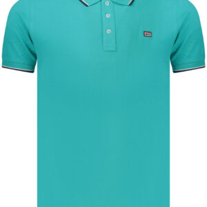 NORWEGEN 1963 HERREN-POLOSHIRT MIT KURZEN ÄRMELN, BLAU