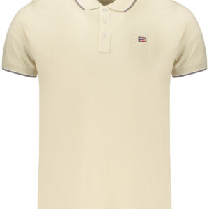 NORWEGEN 1963 HERREN-POLOSHIRT MIT KURZEN ÄRMELN, BEIGE