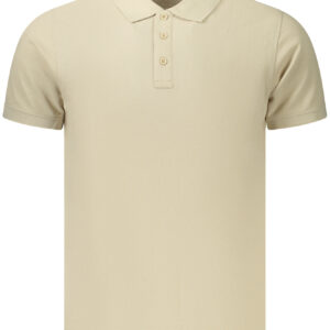 NORWEGEN 1963 HERREN-POLOSHIRT MIT KURZEN ÄRMELN, BEIGE