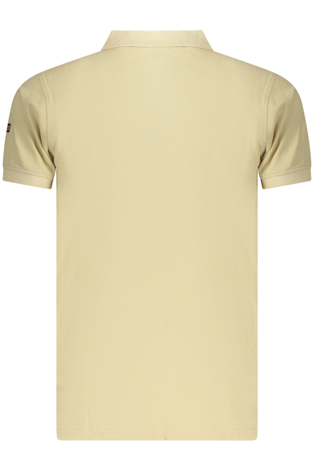 NORWEGEN 1963 HERREN-POLOSHIRT MIT KURZEN ÄRMELN, BEIGE – Bild 2