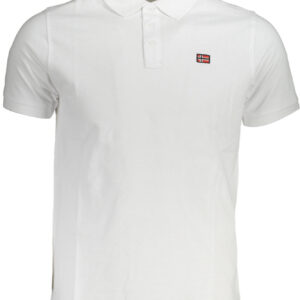 NORWEGEN 1963 HERREN KURZARM-POLO WEISS