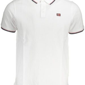 NORWEGEN 1963 HERREN KURZARM-POLO WEISS
