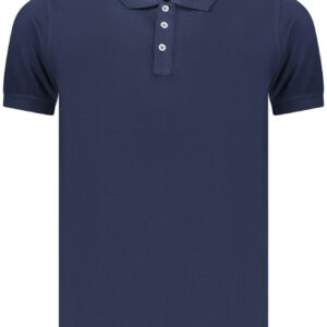 NORWEGEN 1963 HERREN-POLOSHIRT MIT KURZEN ÄRMELN, BLAU