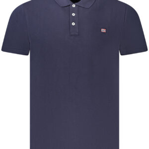 NORWEGEN 1963 HERREN-POLOSHIRT MIT KURZEN ÄRMELN BLAU