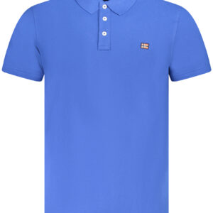 NORWEGEN 1963 BLAUES KURZARM-POLOSHIRT FÜR HERREN