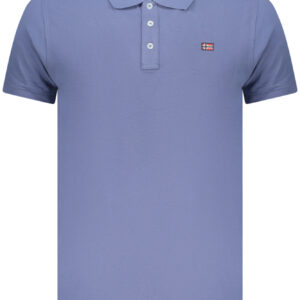 NORWEGEN 1963 HERREN-POLOSHIRT MIT KURZEN ÄRMELN, BLAU