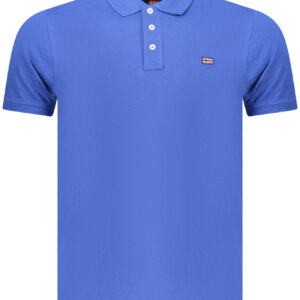 NORWEGEN 1963 HERREN-POLOSHIRT MIT KURZEN ÄRMELN, BLAU