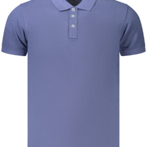 NORWEGEN 1963 HERREN-POLOSHIRT MIT KURZEN ÄRMELN, BLAU