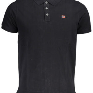 NORWEGEN 1963 HERREN KURZARM-POLOSHIRT SCHWARZ