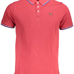 NORWEGEN 1963 HERREN KURZARM POLOSHIRT ROT