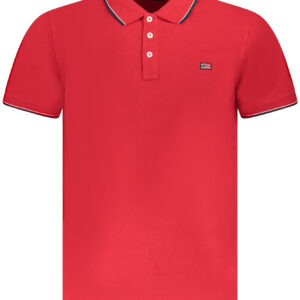 NORWEGEN 1963 HERREN KURZARM POLOSHIRT ROT