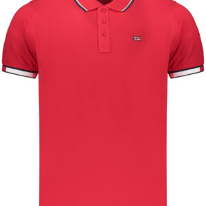 NORWEGEN 1963 HERREN-POLOSHIRT MIT KURZEN ÄRMELN, ROT
