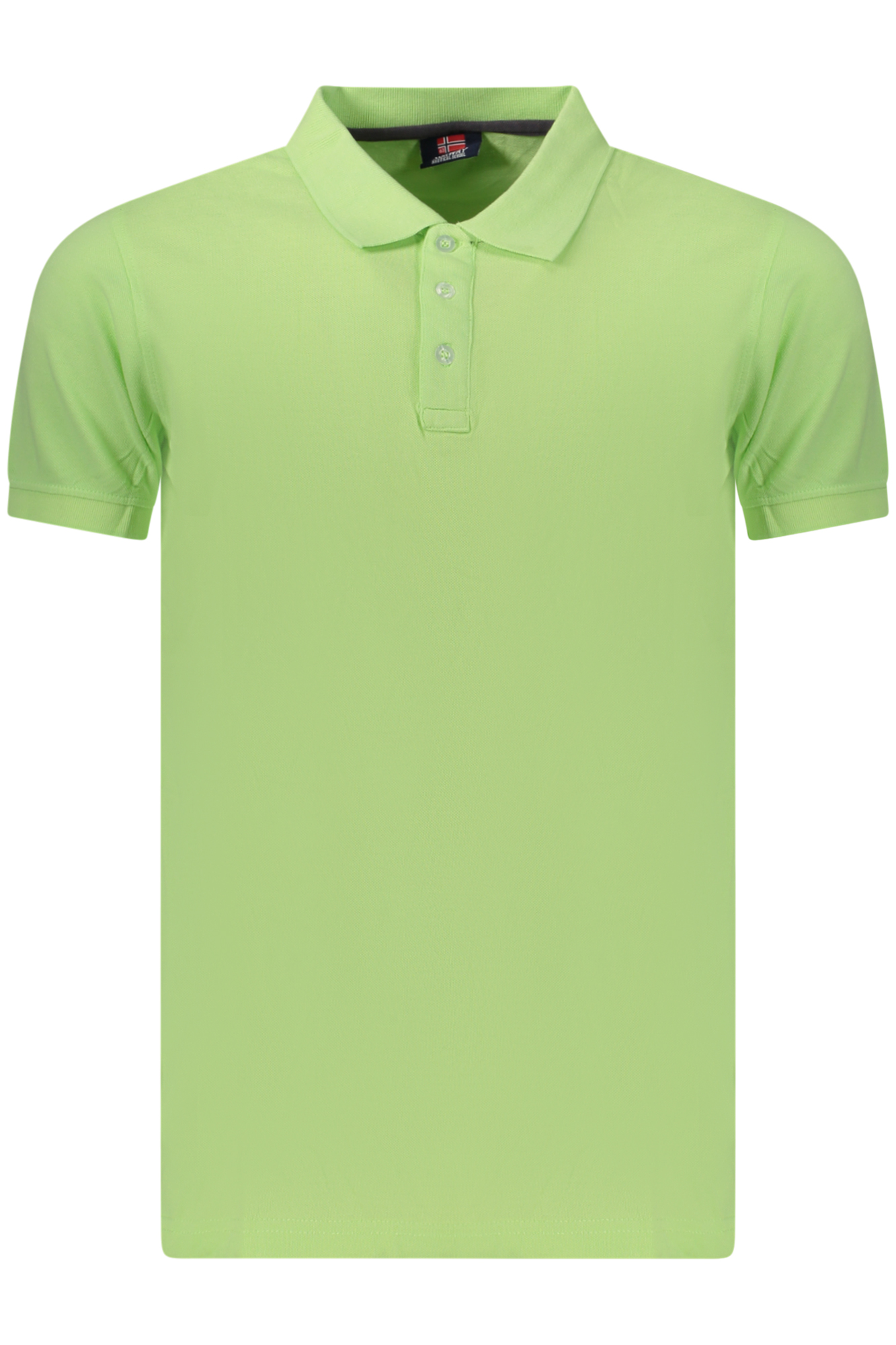 NORWEGEN 1963 HERREN-POLOSHIRT MIT KURZEN ÄRMELN, GRÜN
