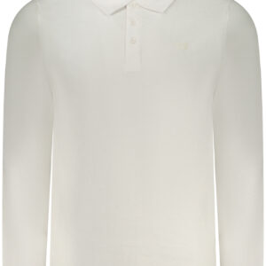 NORWEGEN 1963 HERREN LANGÄRMLIGES POLOSHIRT WEISS