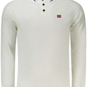 NORWAY 1963 LANGARM-POLO HERREN WEISS