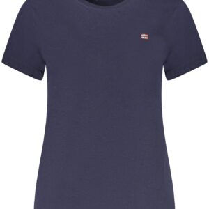 NORWEGEN 1963 DAMEN KURZARM T-SHIRT BLAU