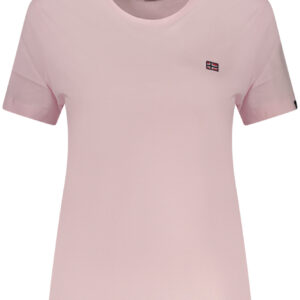 NORWEGEN 1963 DAMEN ROSA KURZARM-T-SHIRT