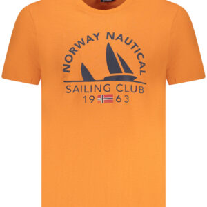 NORWEGEN 1963 HERREN KURZARM T-SHIRT ORANGE