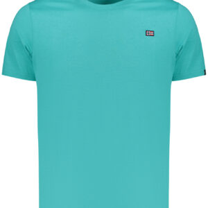 NORWEGEN 1963 HERREN-KURZARM-T-SHIRT, BLAU