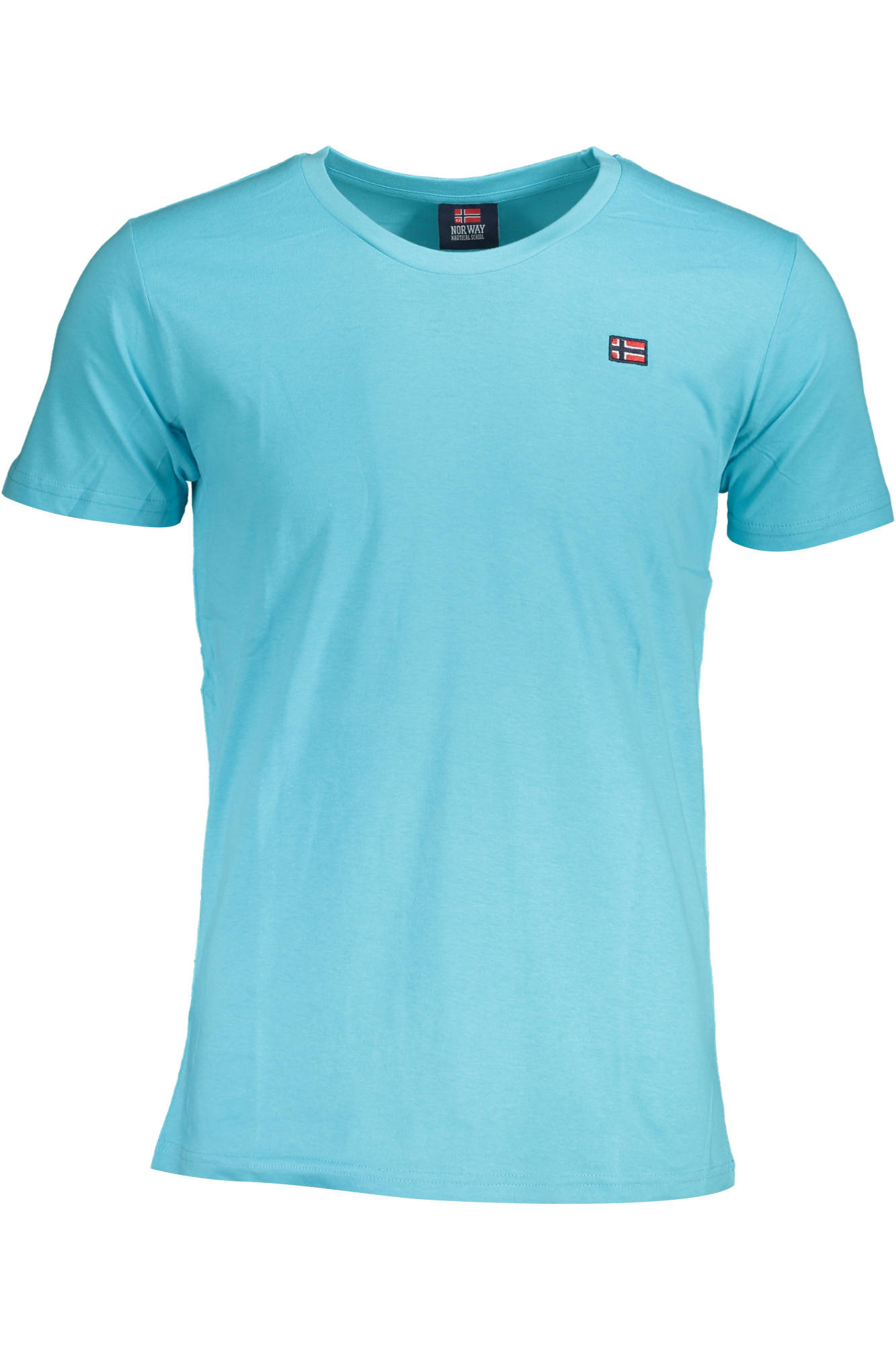 NORWEGEN 1963 HERREN KURZARM T-SHIRT BLAU