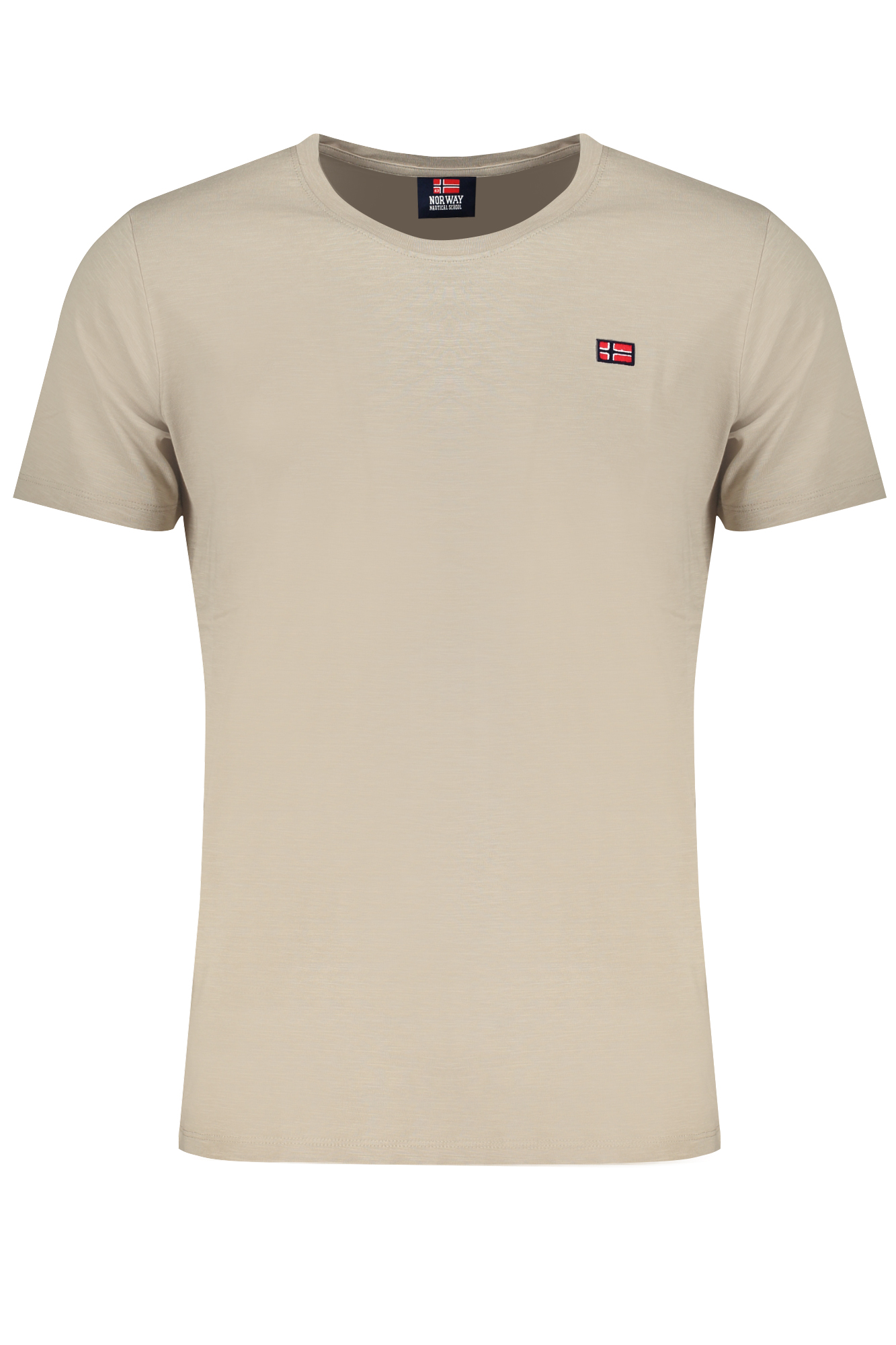 NORWEGEN 1963 BEIGES KURZARM-T-SHIRT FÜR HERREN