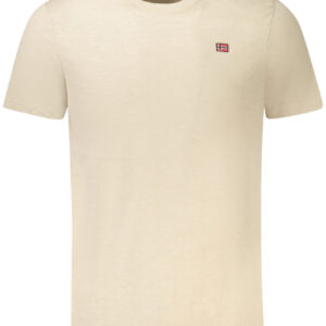 NORWEGEN 1963 HERREN KURZARM T-SHIRT BEIGE