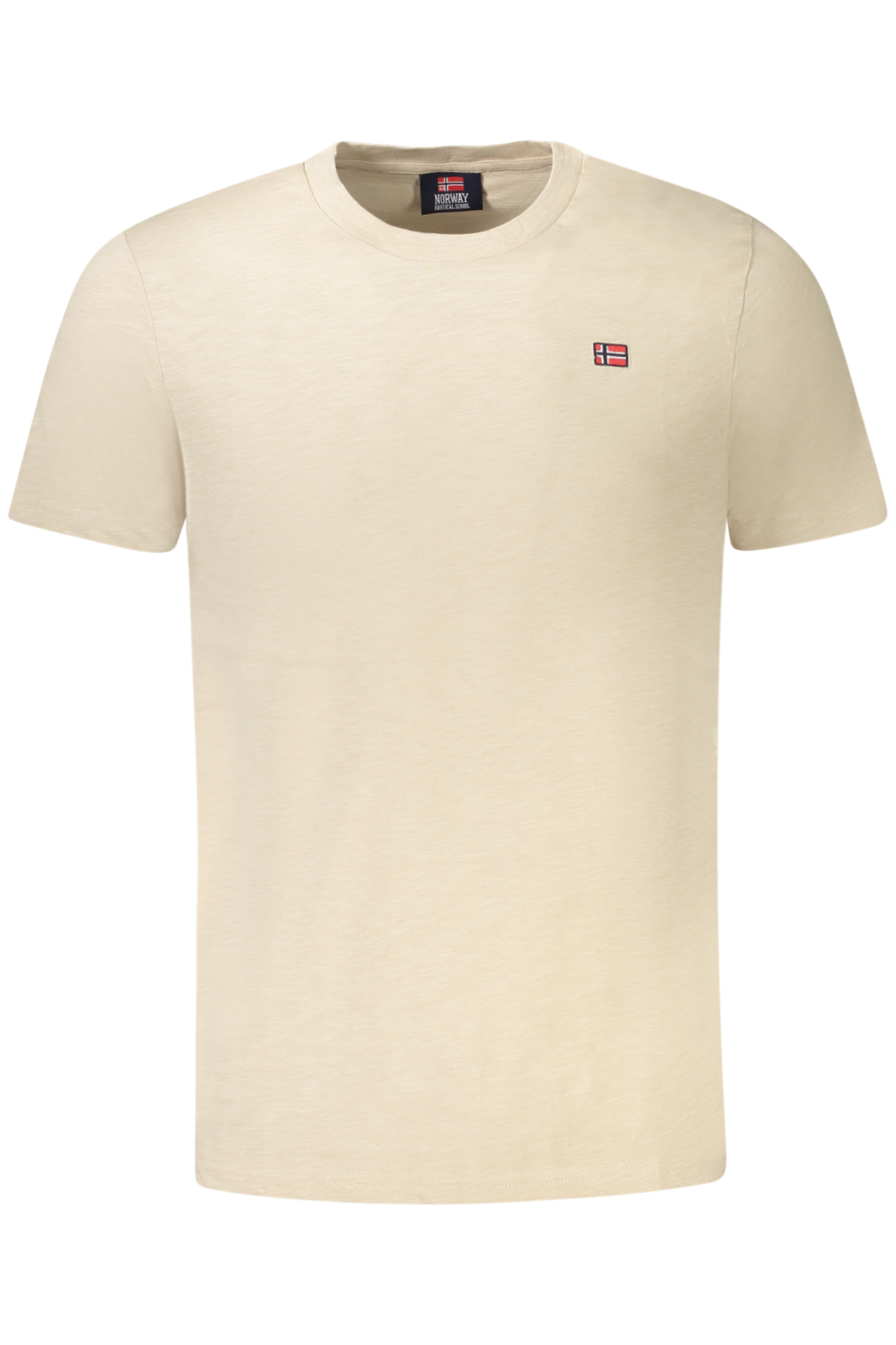 NORWEGEN 1963 HERREN KURZARM T-SHIRT BEIGE