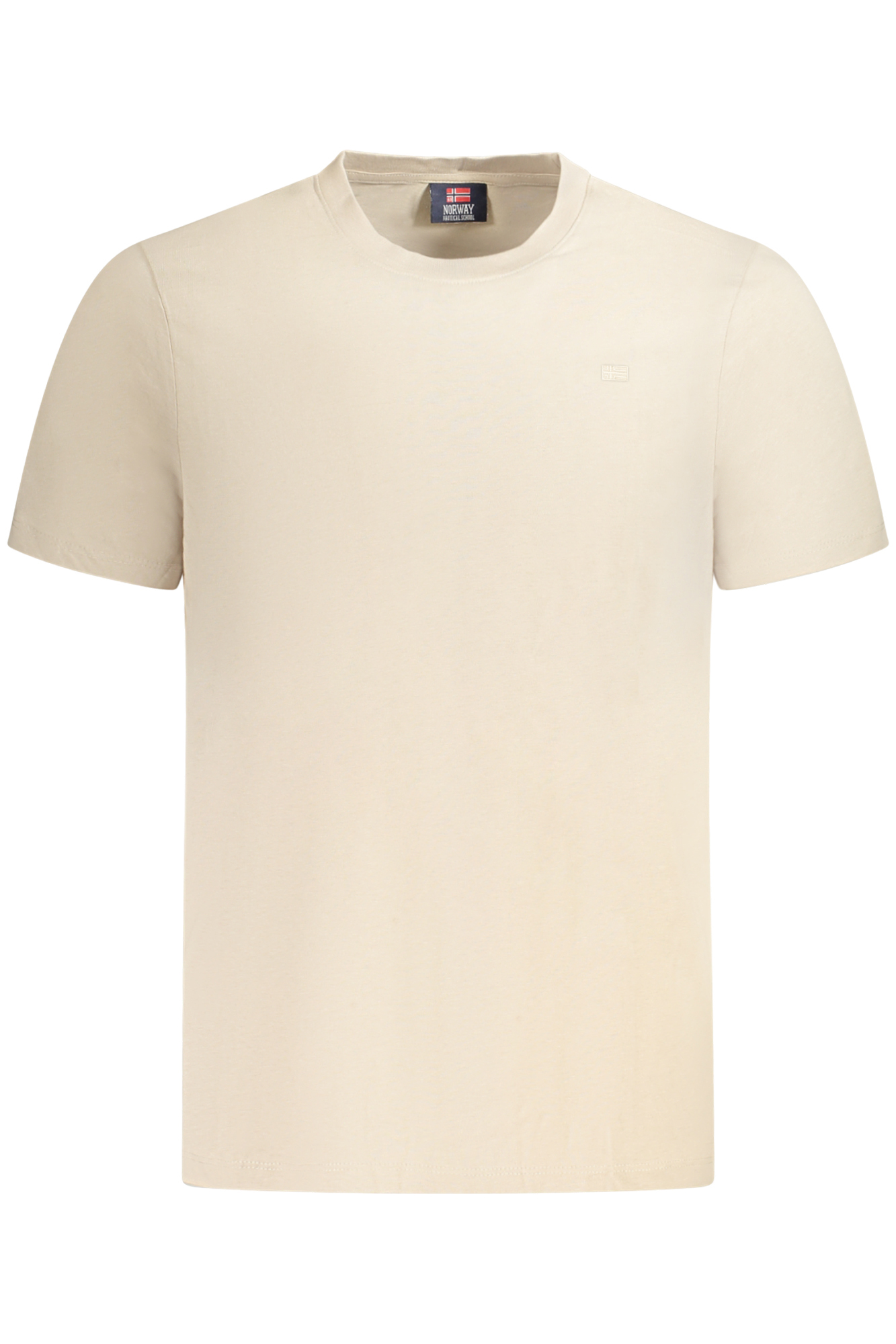NORWEGEN 1963 HERREN KURZARM T-SHIRT BEIGE