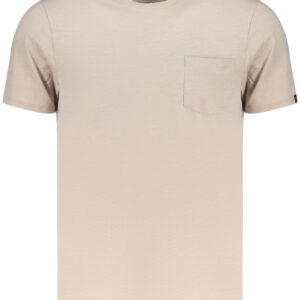 NORWEGEN 1963 HERREN-KURZARM-T-SHIRT BEIGE