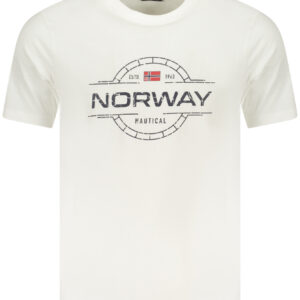 NORWEGEN 1963 HERREN KURZARM T-SHIRT WEISS