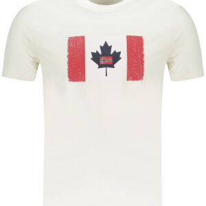 NORWEGEN 1963 HERREN KURZARM T-SHIRT WEISS