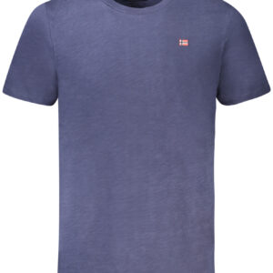 NORWEGEN 1963 HERREN KURZARM T-SHIRT BLAU