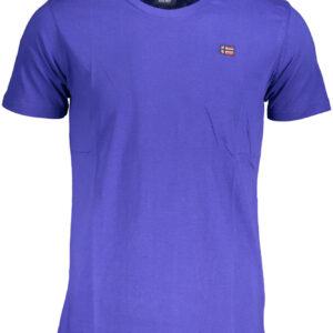 NORWEGEN 1963 HERREN KURZARM T-SHIRT BLAU