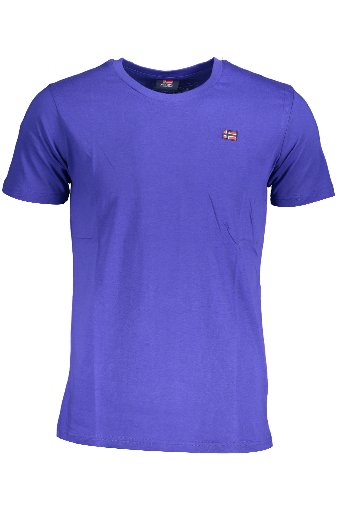 NORWEGEN 1963 HERREN KURZARM T-SHIRT BLAU