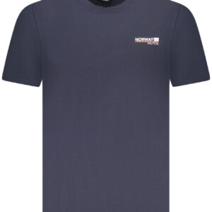 NORWEGEN 1963 HERREN KURZARM T-SHIRT BLAU