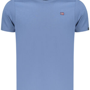 NORWEGEN 1963 HERREN KURZARM-T-SHIRT BLAU