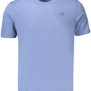 NORWEGEN 1963 HERREN KURZARM-T-SHIRT BLAU