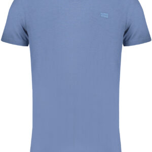 NORWEGEN 1963 HERREN-KURZARM-T-SHIRT BLAU