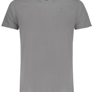 NORWEGEN 1963 GRAUES KURZARM-T-SHIRT FÜR HERREN
