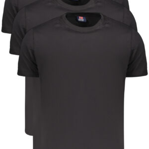 NORWEGEN 1963 HERREN KURZARM-T-SHIRT SCHWARZ