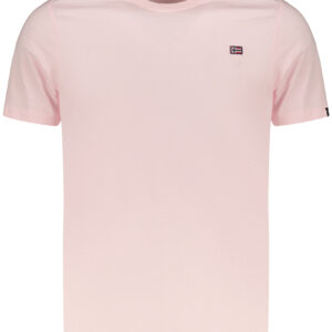 NORWEGEN 1963 HERREN ROSA KURZARM-T-SHIRT