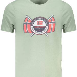 NORWEGEN 1963 HERREN KURZARM T-SHIRT GRÜN