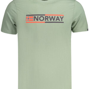 NORWEGEN 1963 HERREN KURZARM-T-SHIRT GRÜN