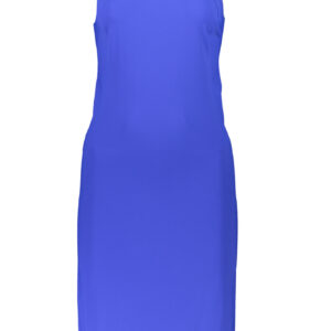 PATRIZIA PEPE DAMEN LANGES KLEID BLAU